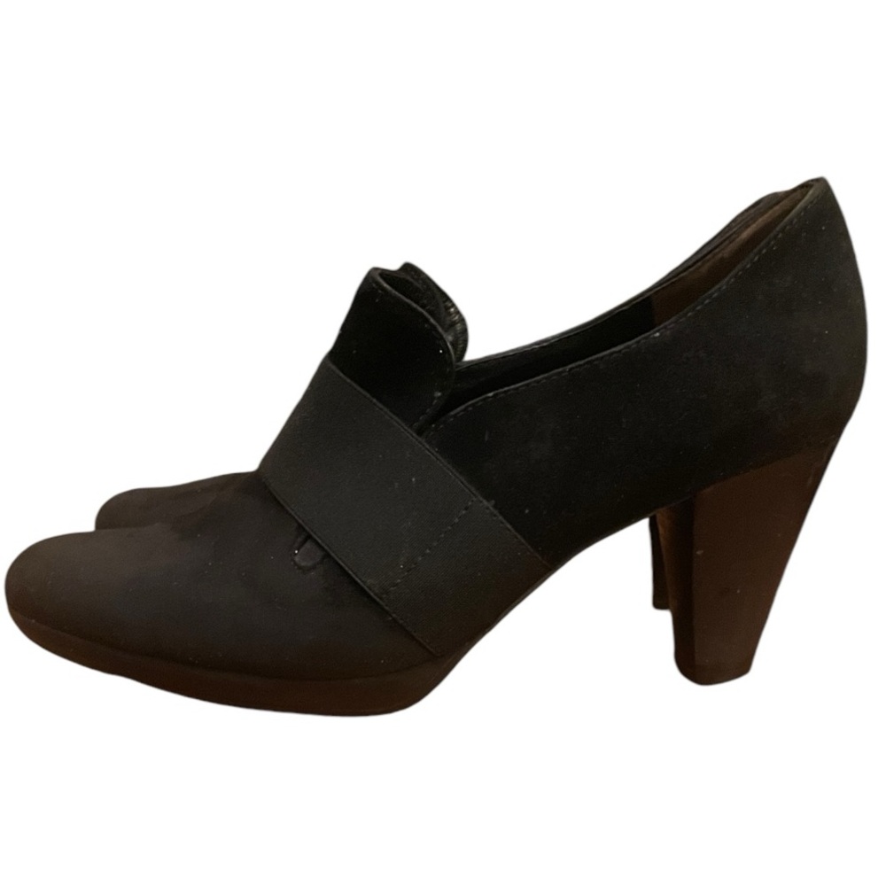 Paul Green Black Leather Pumps Womens Size US 8.5/9 and UK 6.5